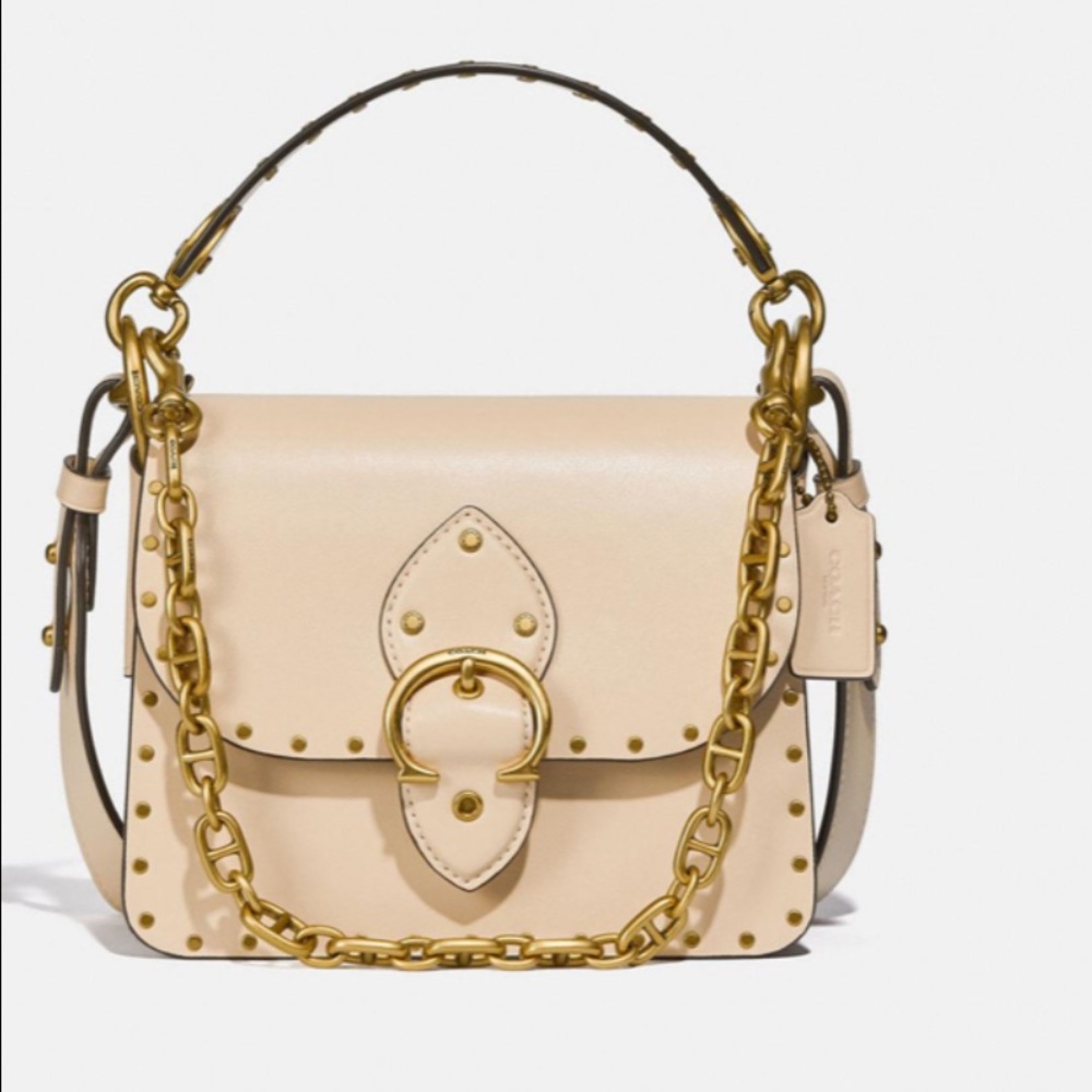 Brand new Coach Beat Shoulder Bag 18 w/ Rivets
